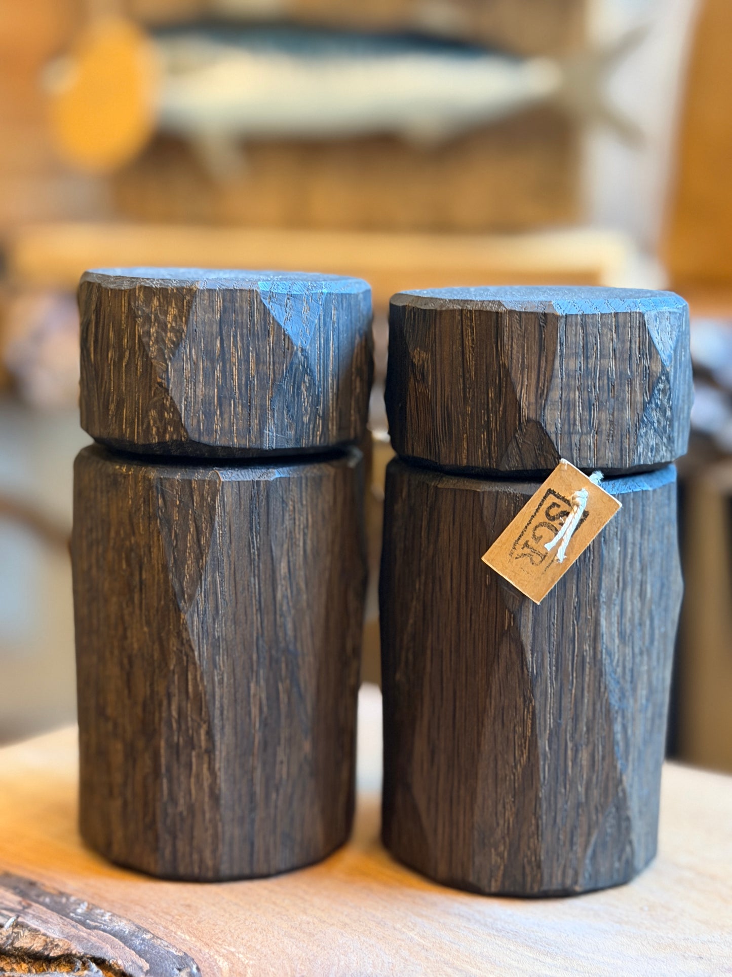 Handcrafted Spice Mill for Salt & Pepper