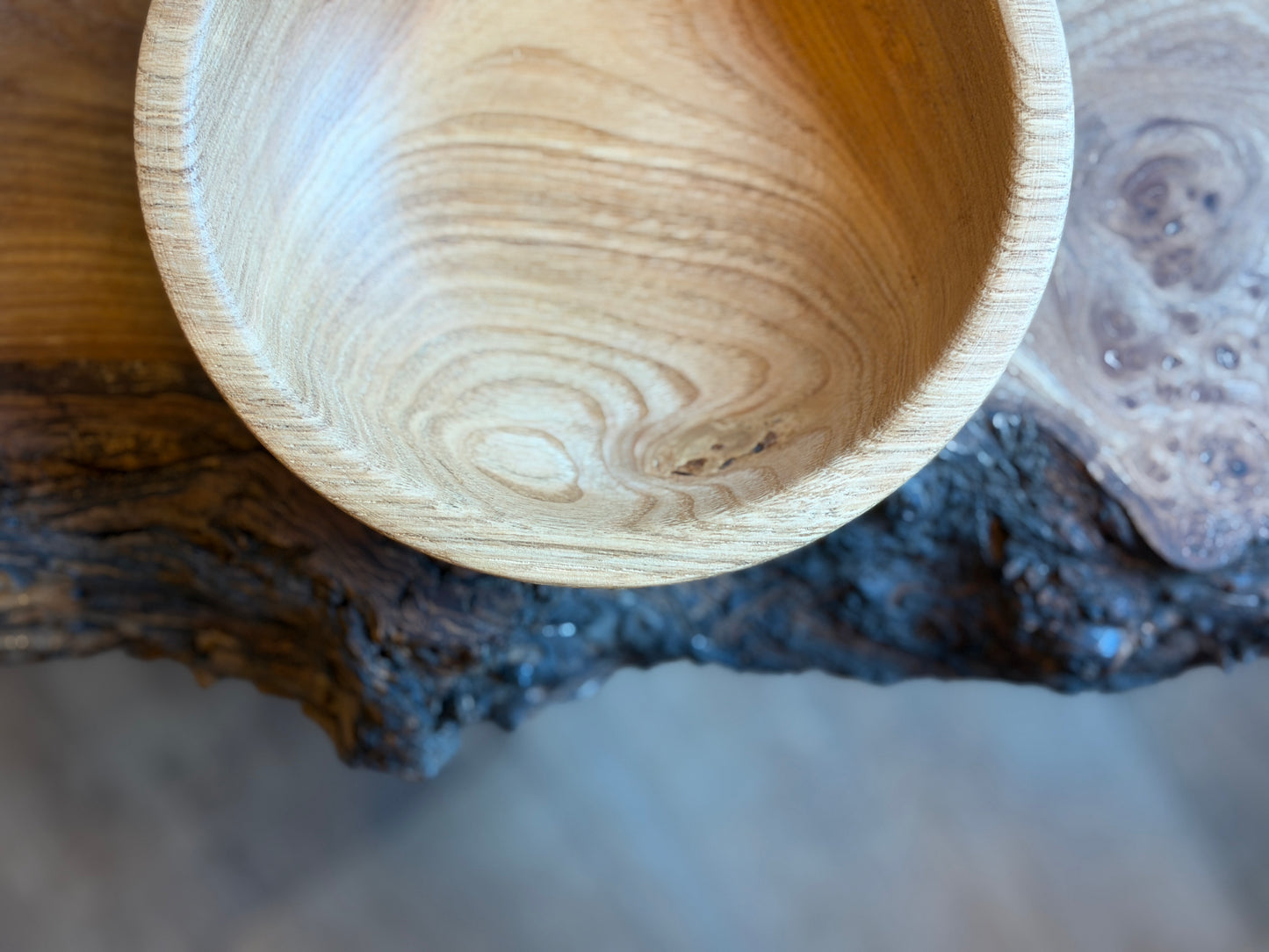 Green Turned Oak (Blue) #210