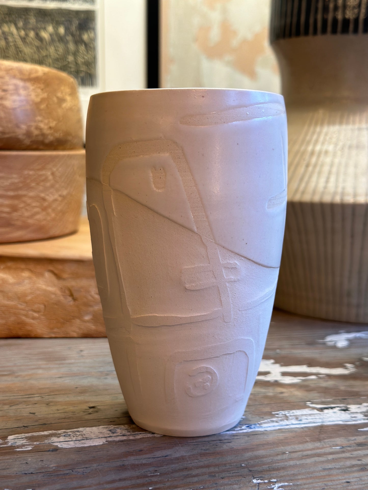 Sub Surface Half Vase