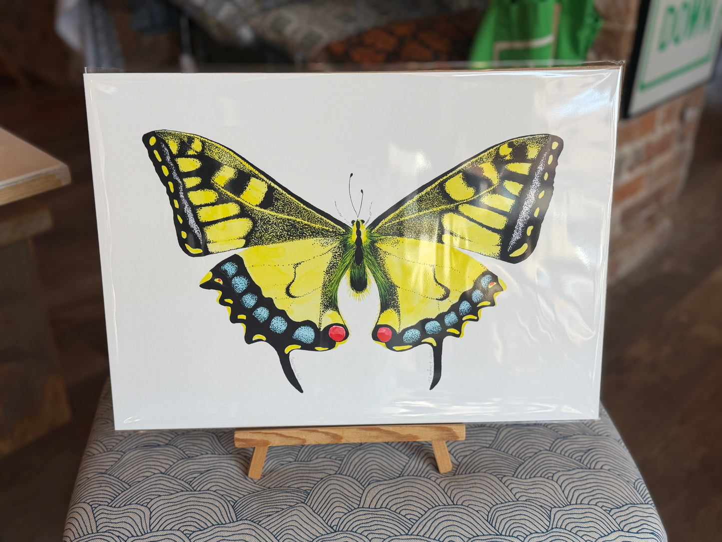 Swallowtail Butterfly Giclee Limited Edition Print A3