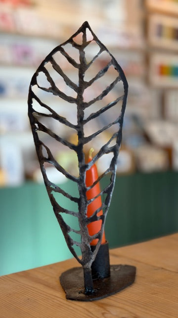 Steel Flowers/Leaf designs Candle Holder/Window displays