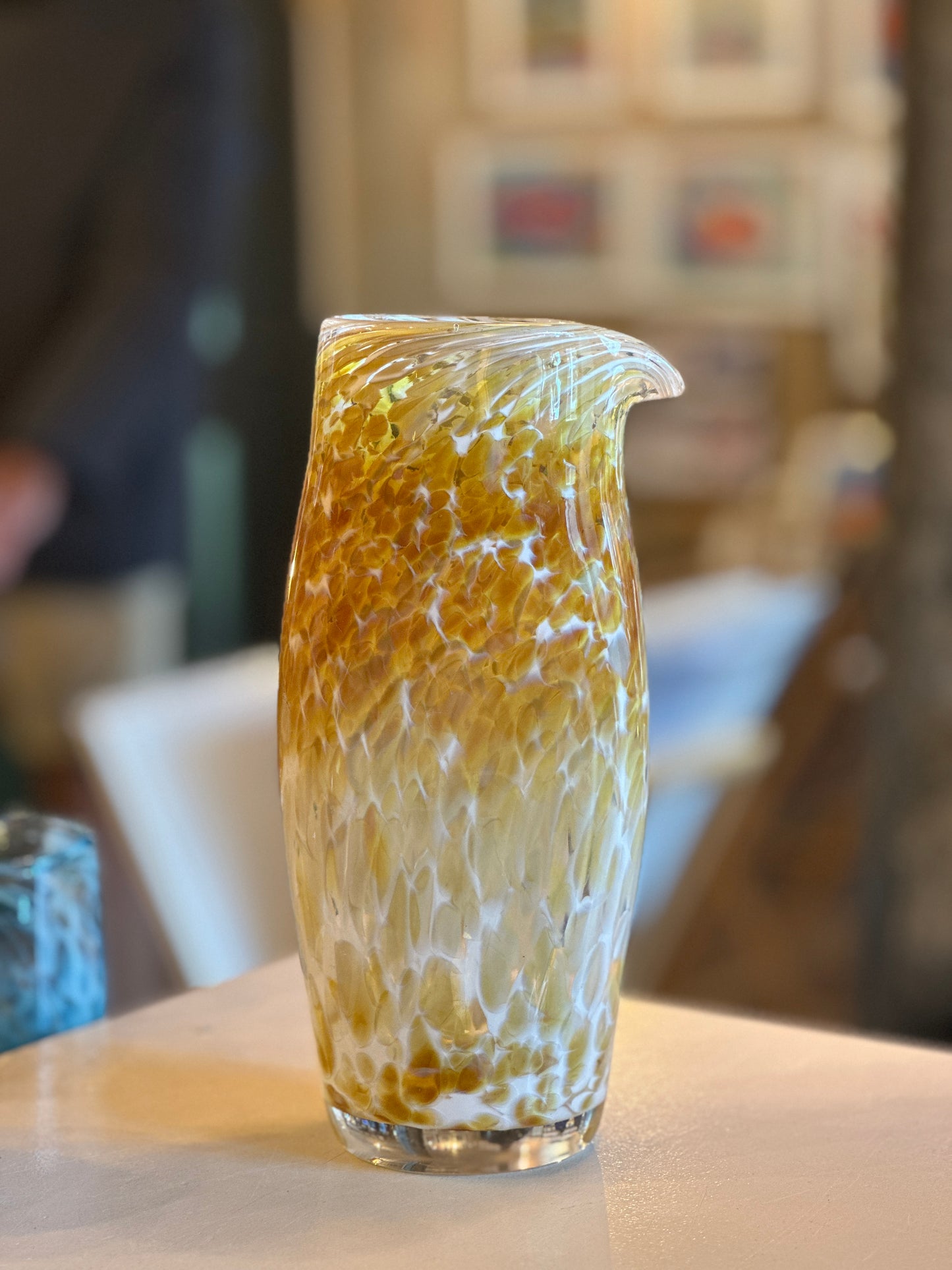 Large Glass Pouring Jug