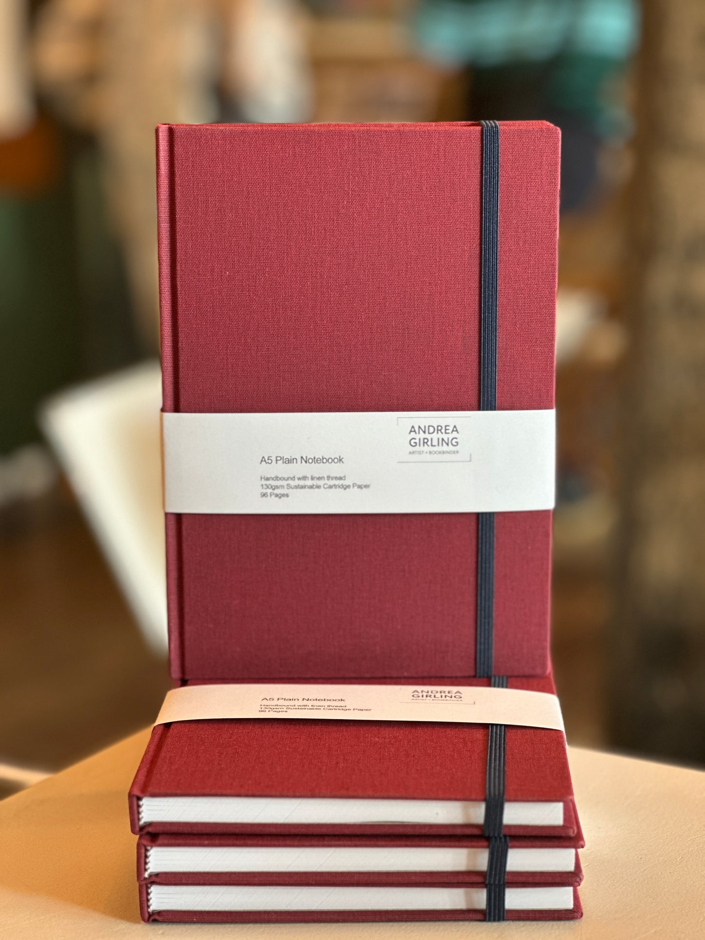 Portrait A5 Plain Notebook