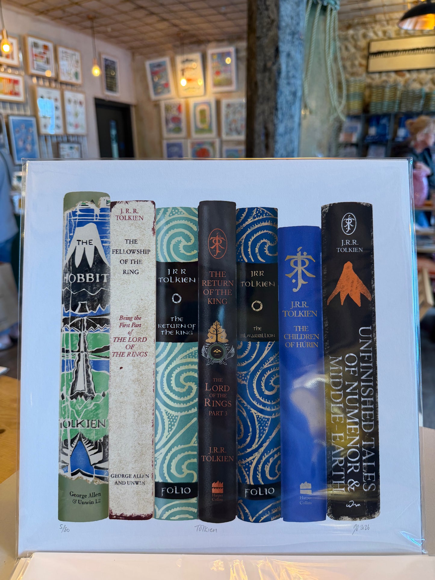 Tolkien - Limited edition giclee art print
