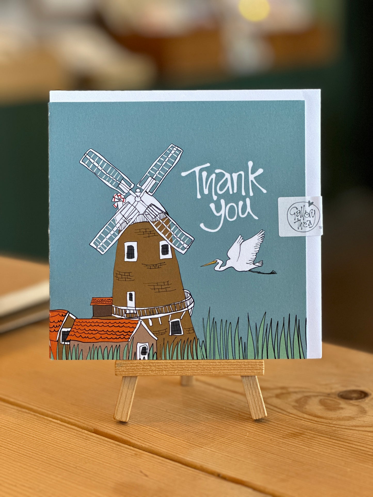 Thank You Clay Mill Card