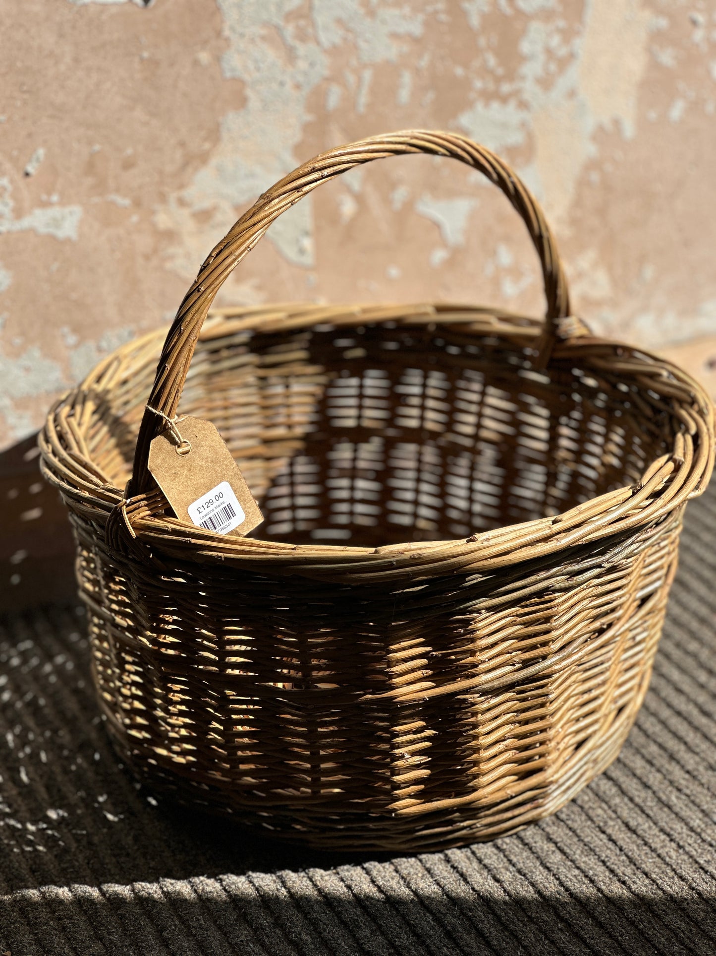 Large Round Shopping Basket