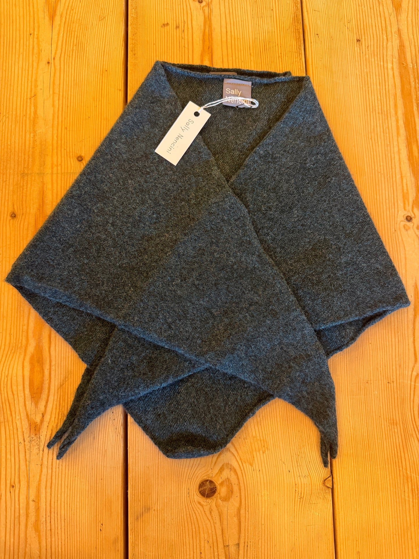 Triangle Lambswool Neck Scarf