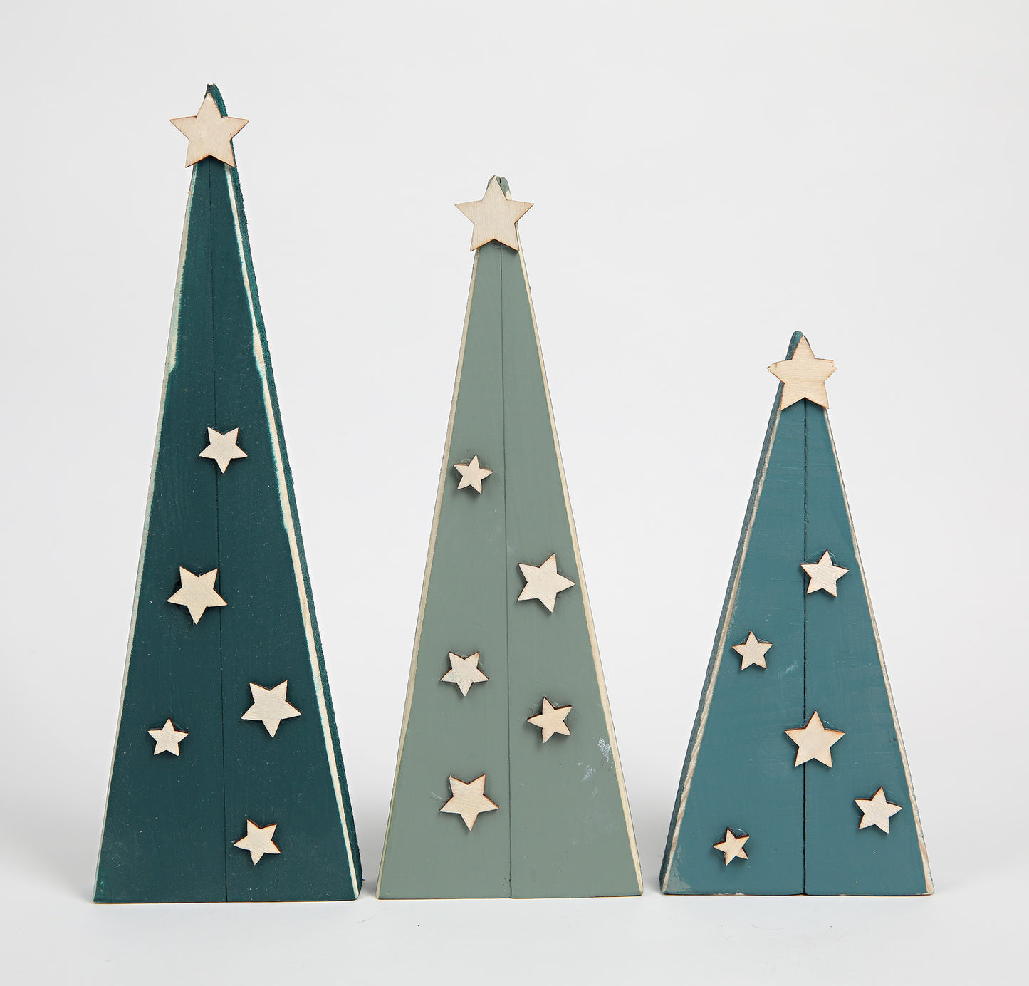 Driftwood Christmas Tree - Set of Three