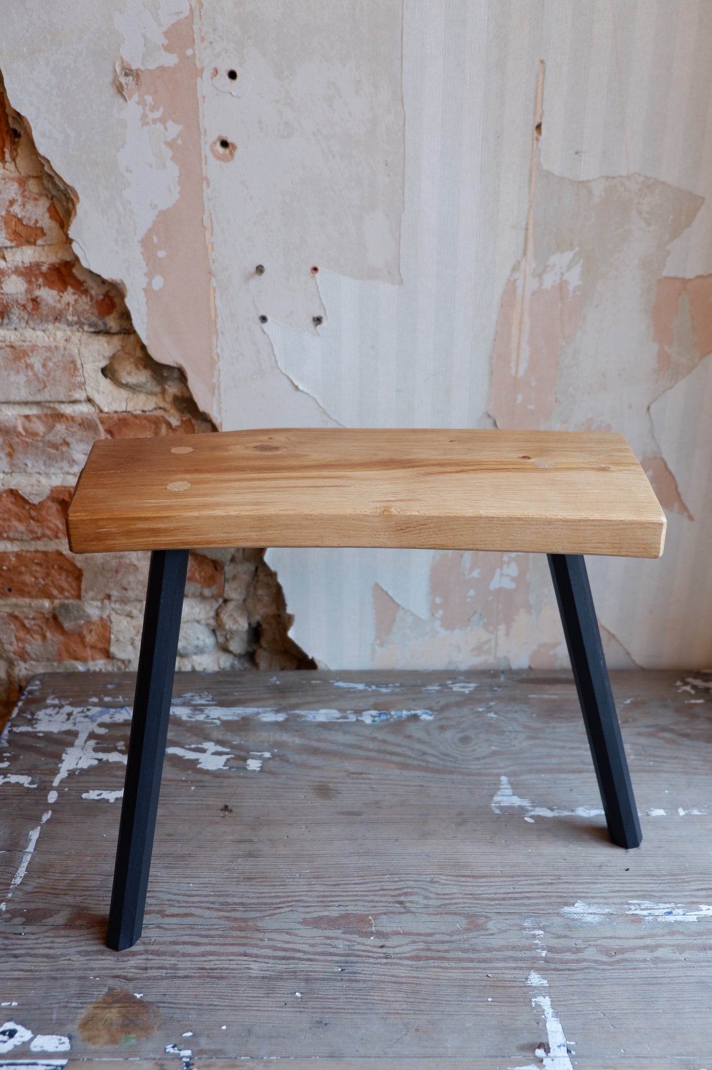 Oak and Ash Side Table #173