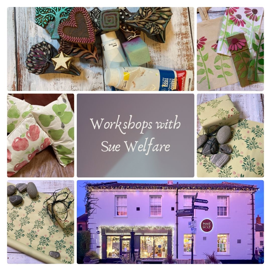 Sue welfare - Block Printing Workshop