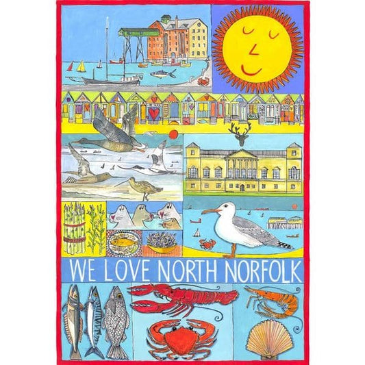 We Love North Norfolk Poster