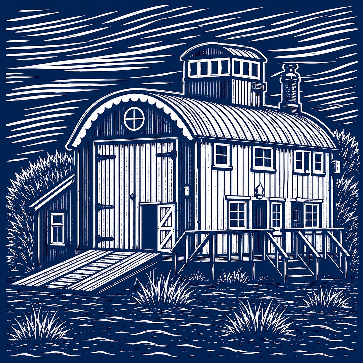 Lino Printing Kit with Pre Printed Lino carving guide designs