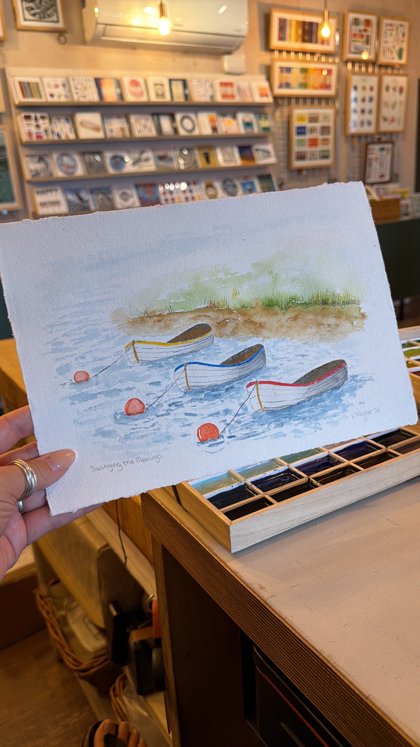 Swinging the Moorings