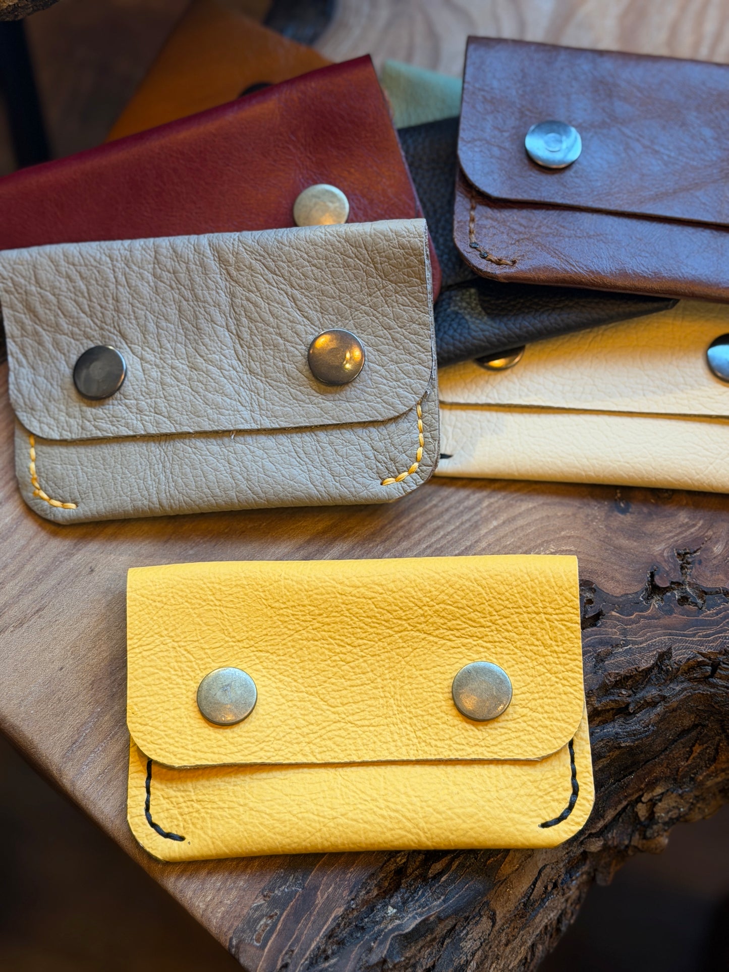 Handmade Leather Penny Purse
