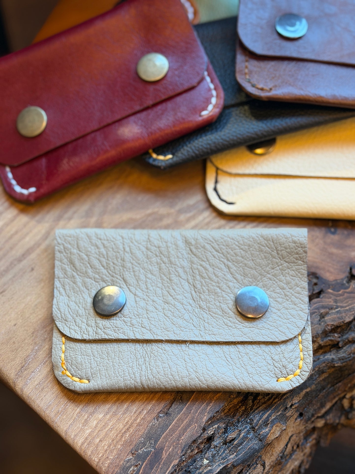 Handmade Leather Penny Purse