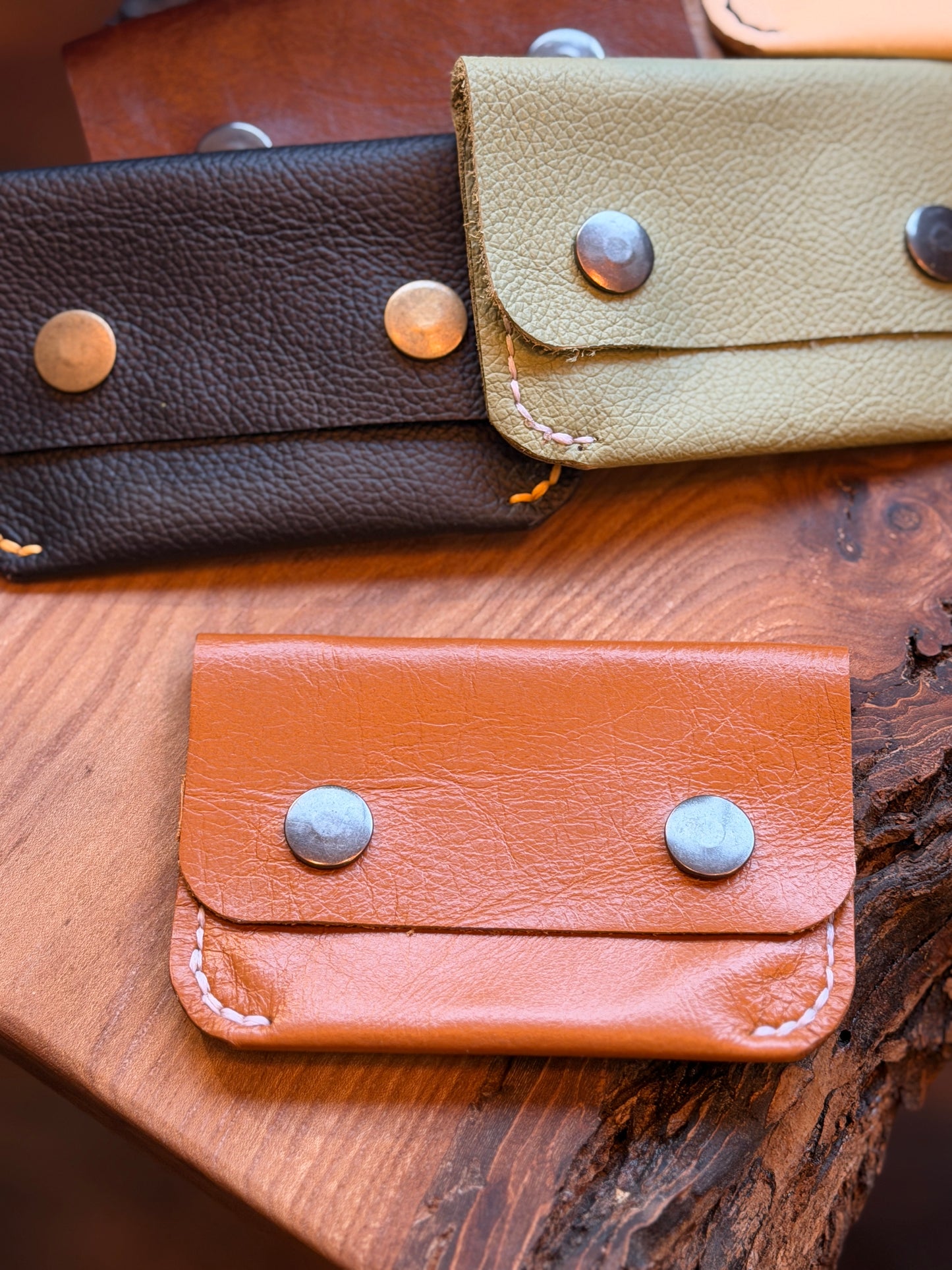 Handmade Leather Penny Purse