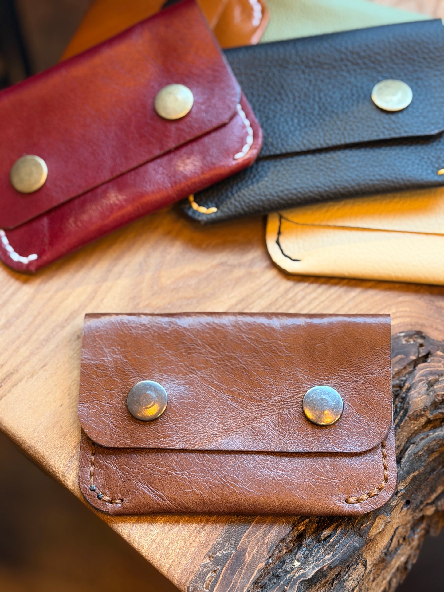 Handmade Leather Penny Purse