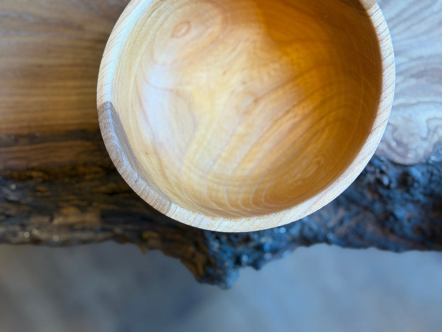 Green Turned Elm (Purple ) #212