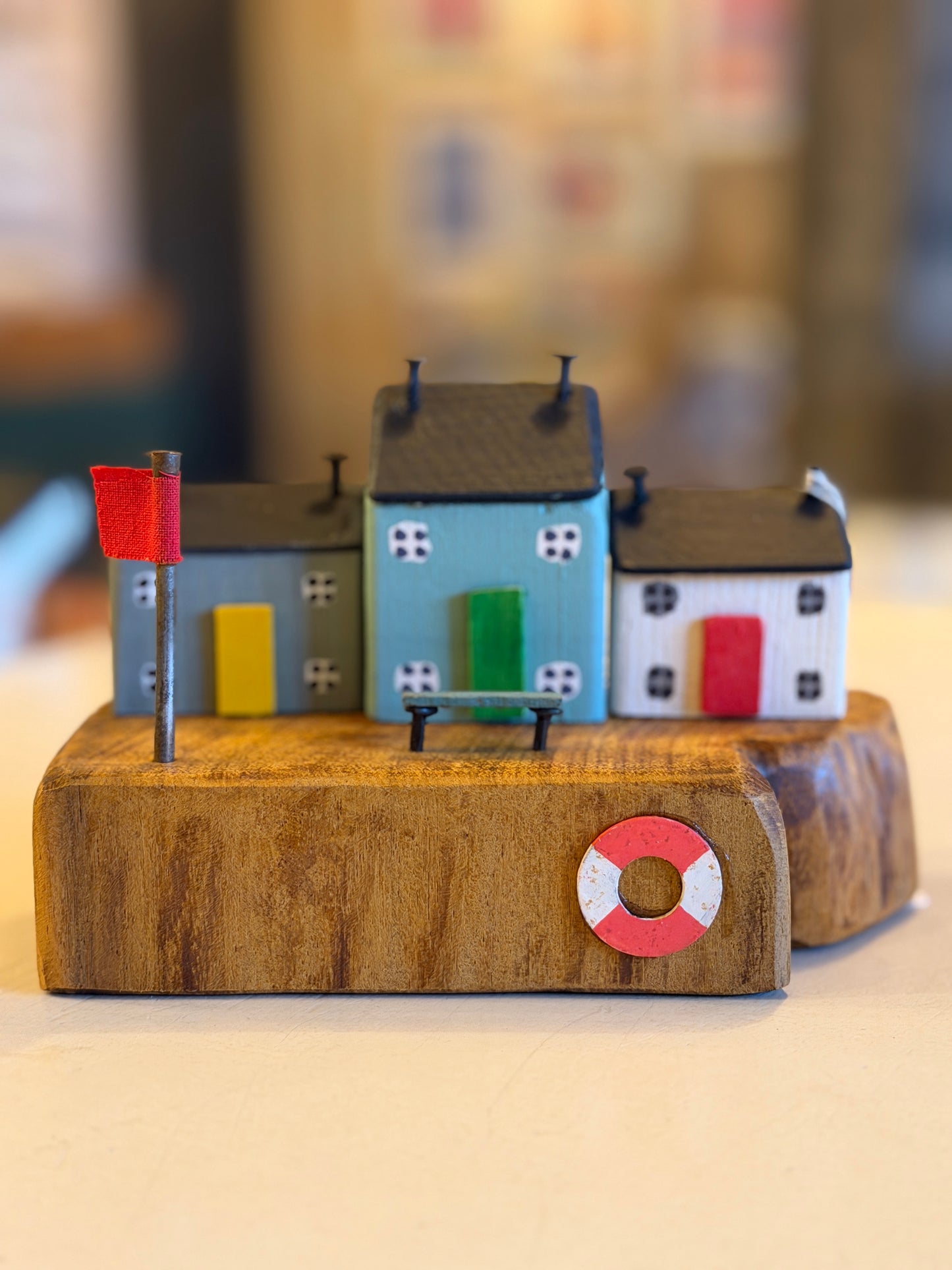 Driftwood Quayside Houses - Little Red Flag.