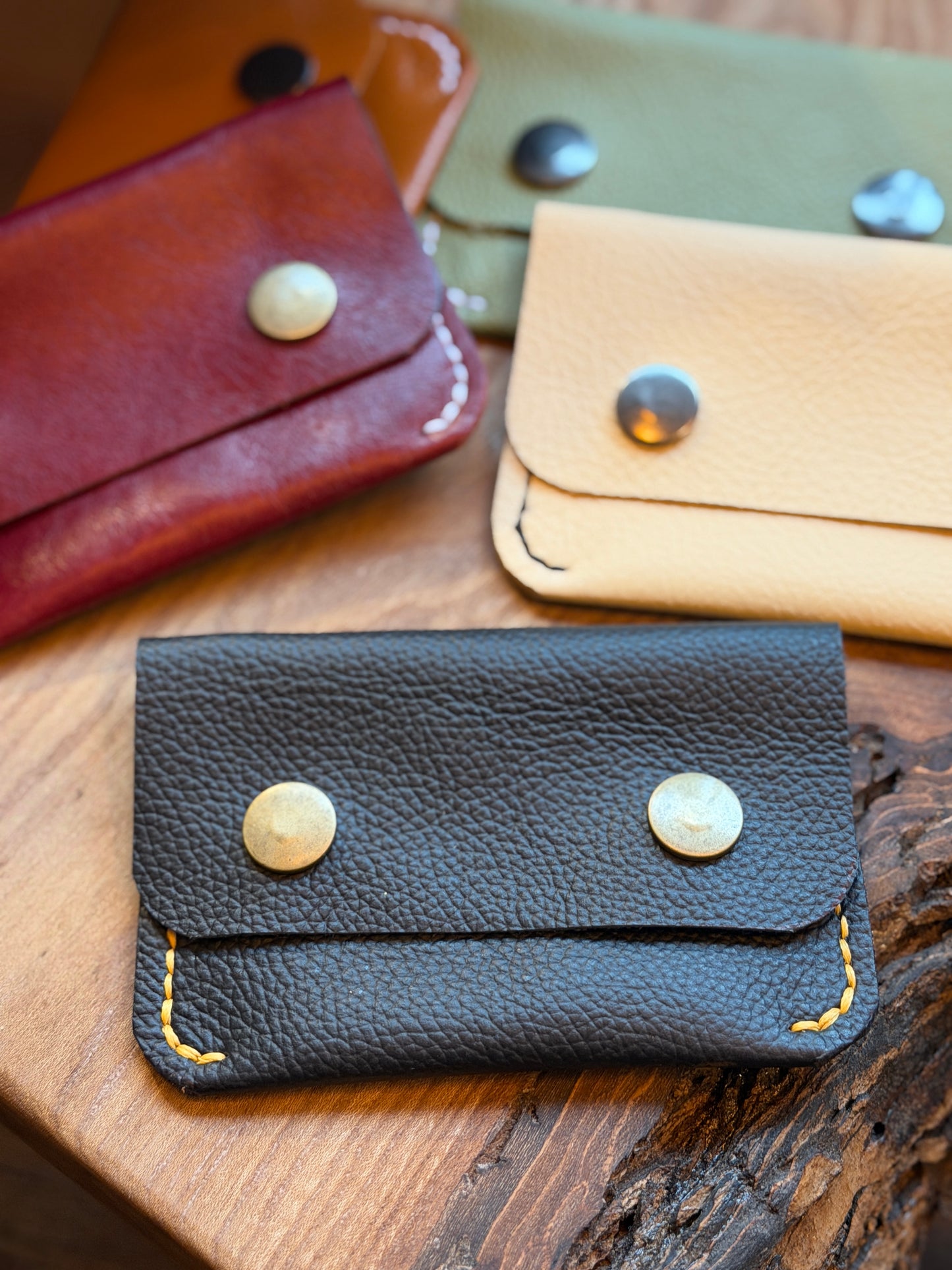 Handmade Leather Penny Purse