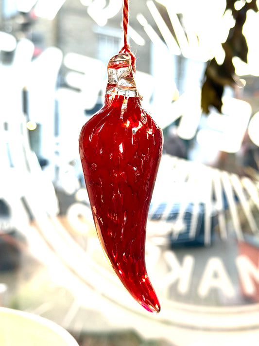 Glass Chilli Pepper