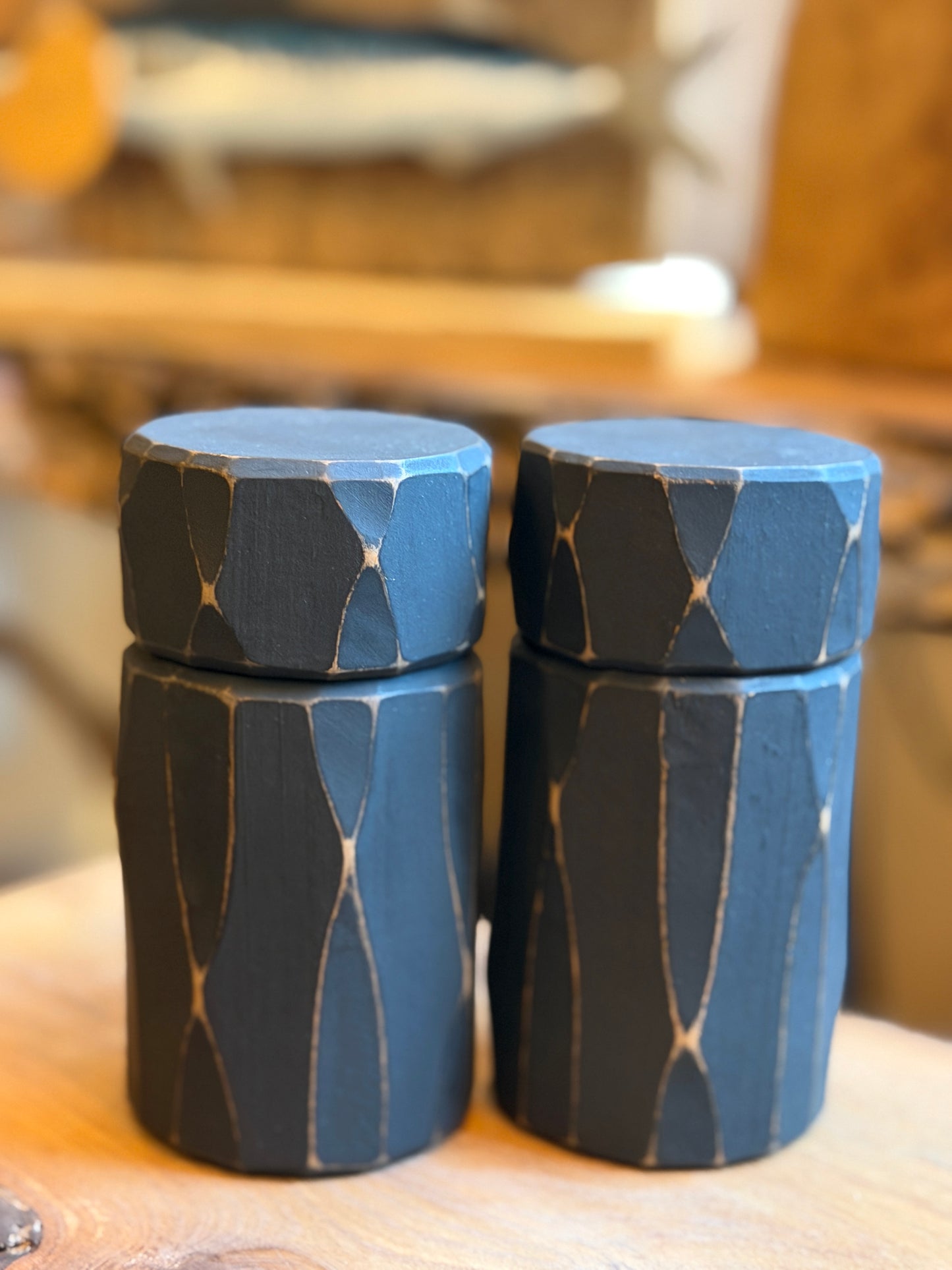 Handcrafted Spice Mill for Salt & Pepper