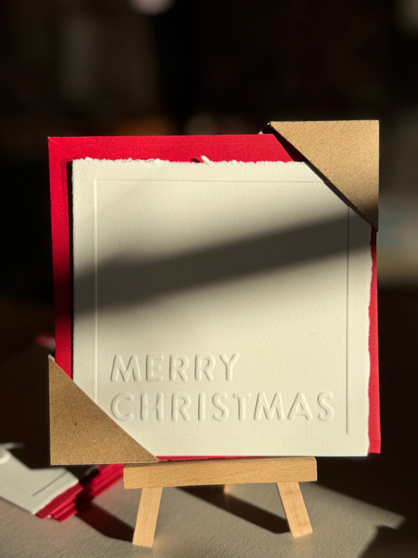 Christmas Cards Mixed Embossed Language