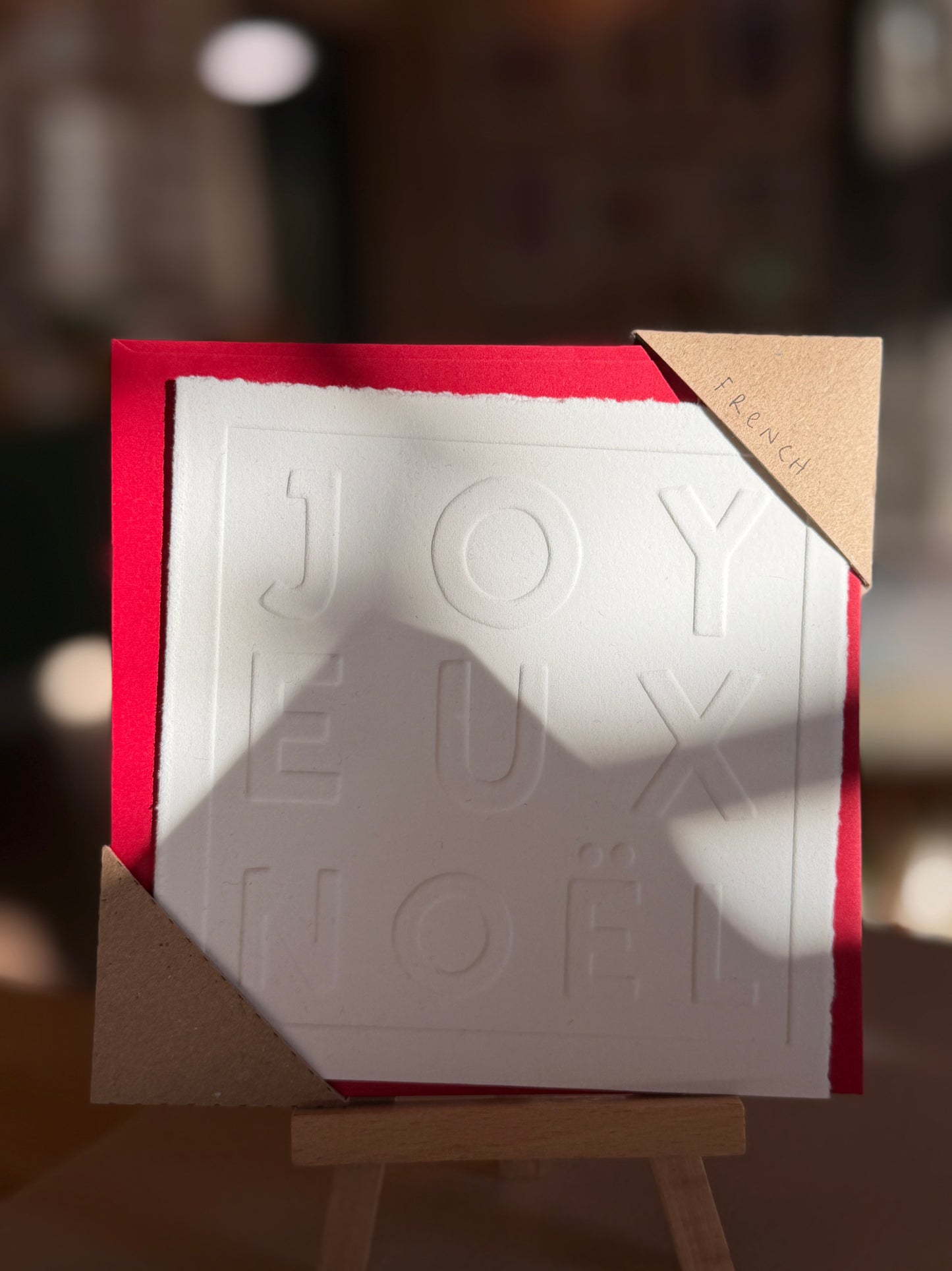 Christmas Cards Mixed Embossed Language