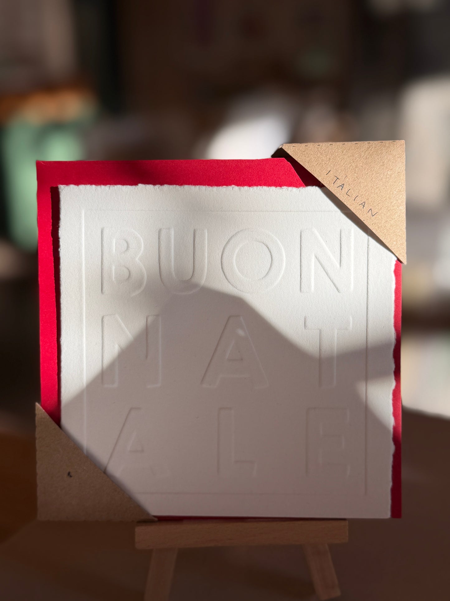 Christmas Cards Mixed Embossed Language