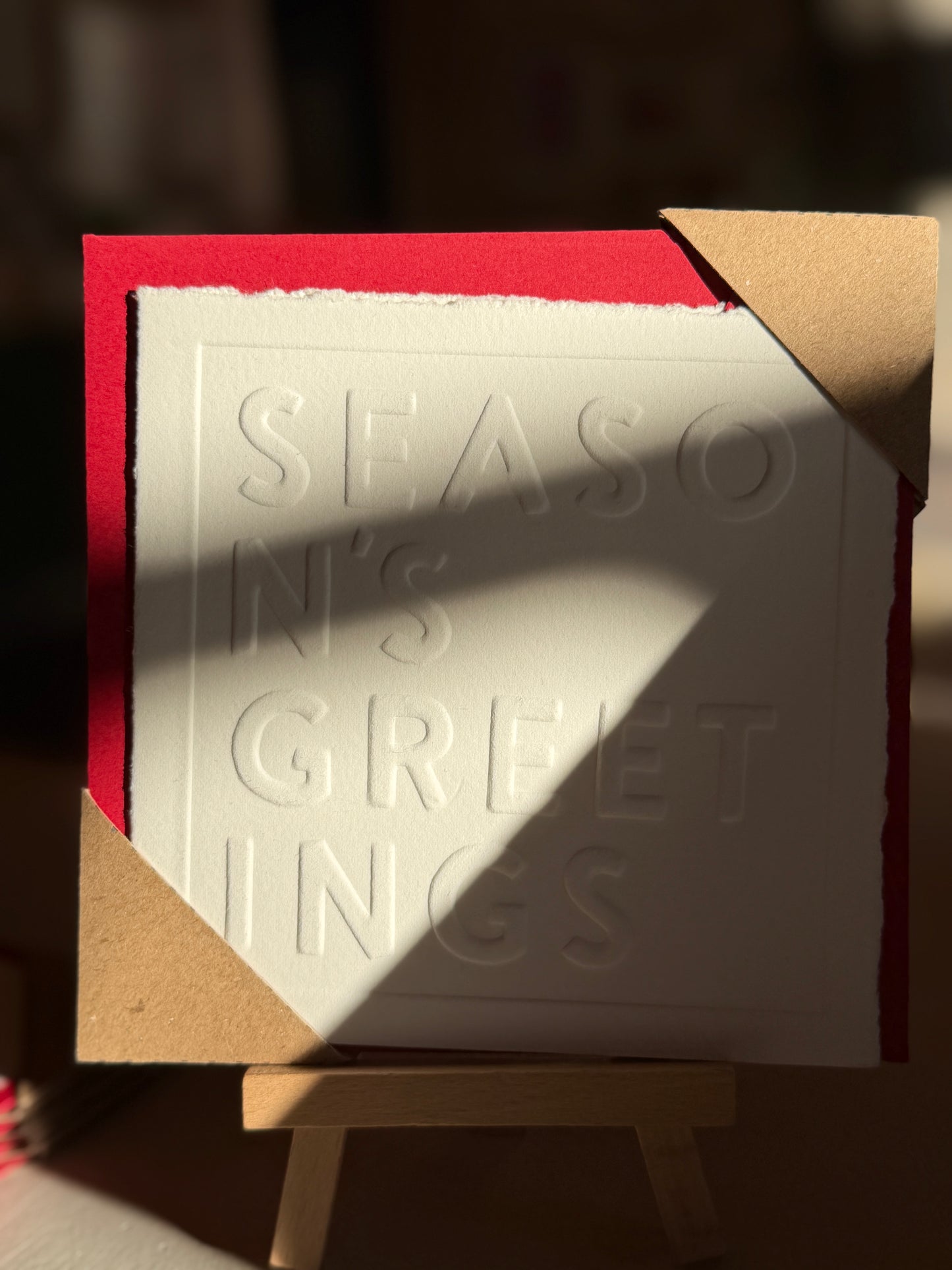 Christmas Cards Mixed Embossed Language