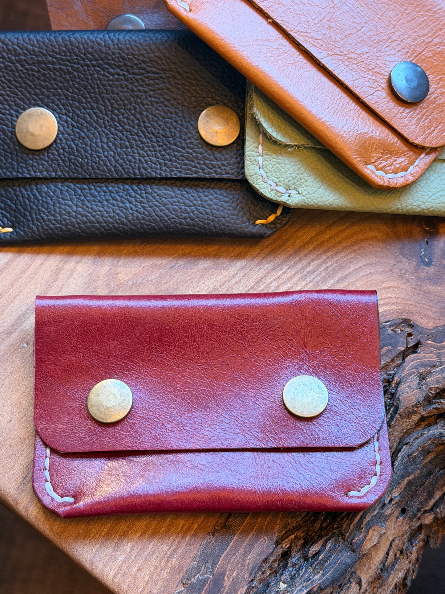 Handmade Leather Penny Purse