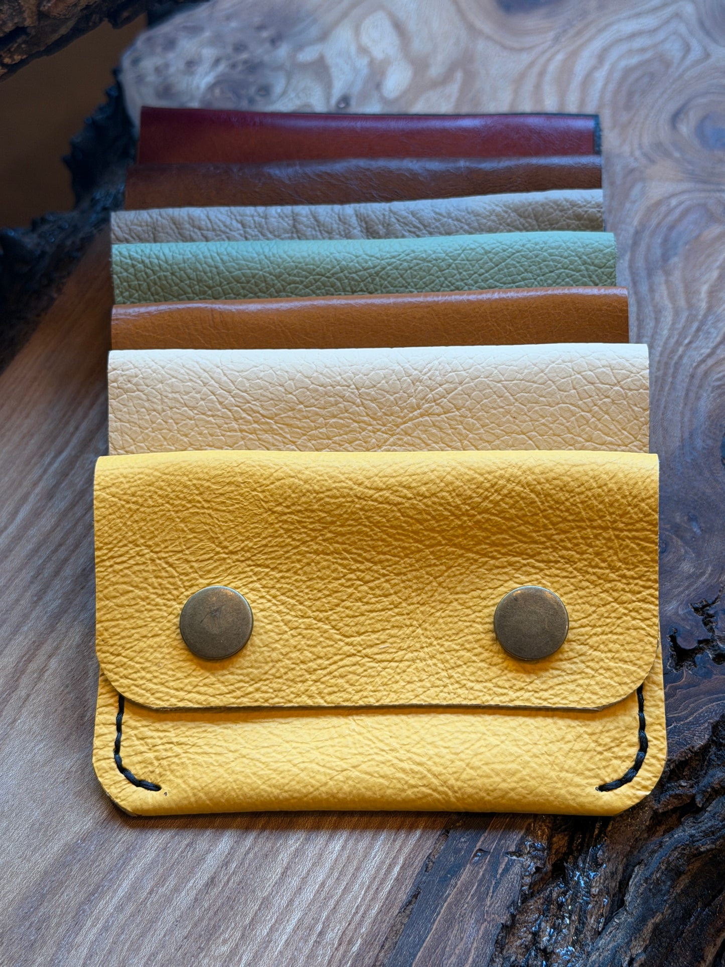 Handmade Leather Penny Purse