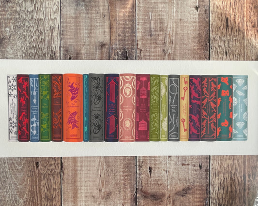Penguin clothbound Classics  21-39 limited edition giclee print