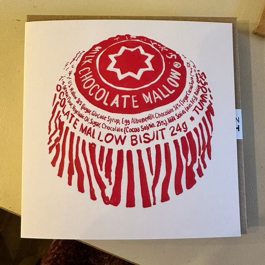Tunnocks Tea Cake Card