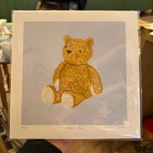 Judes Bear Limited Edition Giclee Print