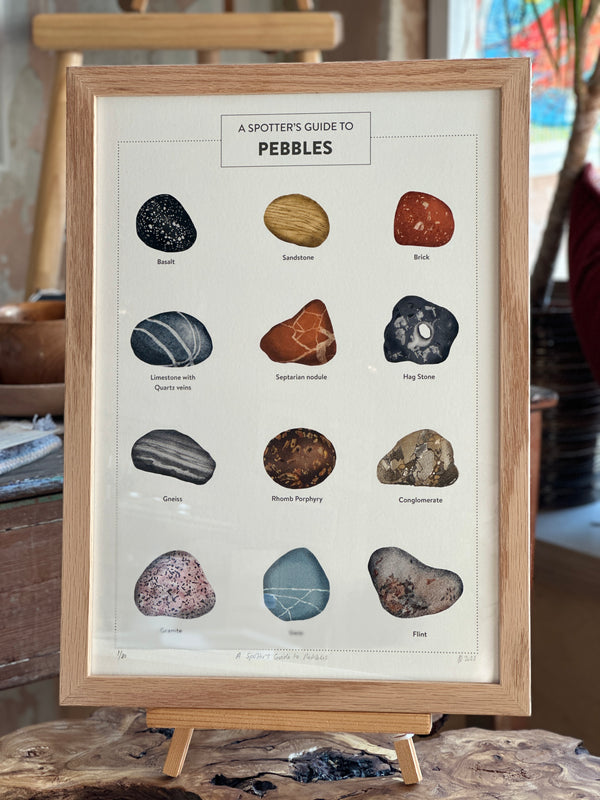 Design Smith | Spotters guide to pebbles - limited edition print – MAKE ...