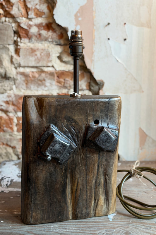 Large driftwood lamp base (No.37)