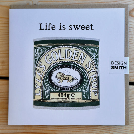 Life is sweet card