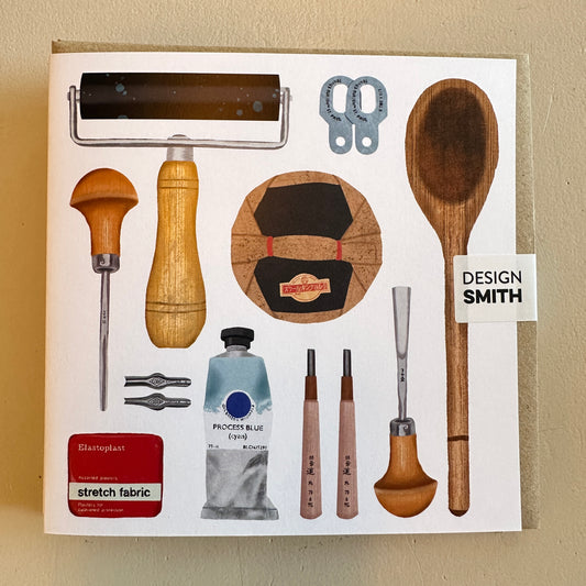 Linocut Tools Card
