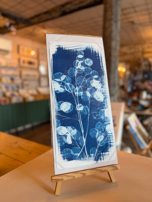 Unframed Strips-Cyanotype