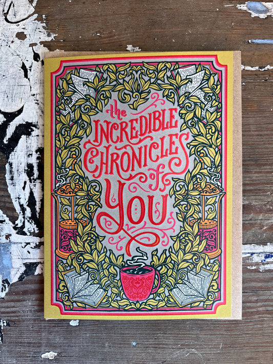 The incredible Chronicles card