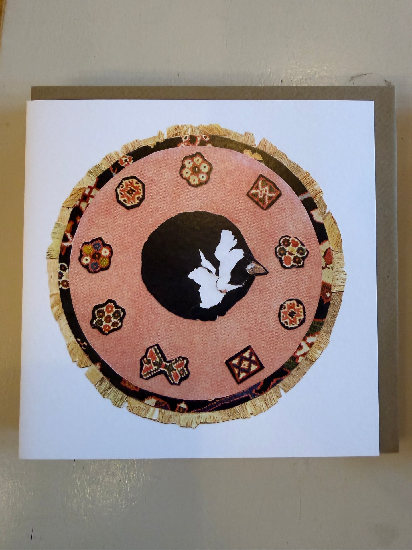 Soodle Street collage print card