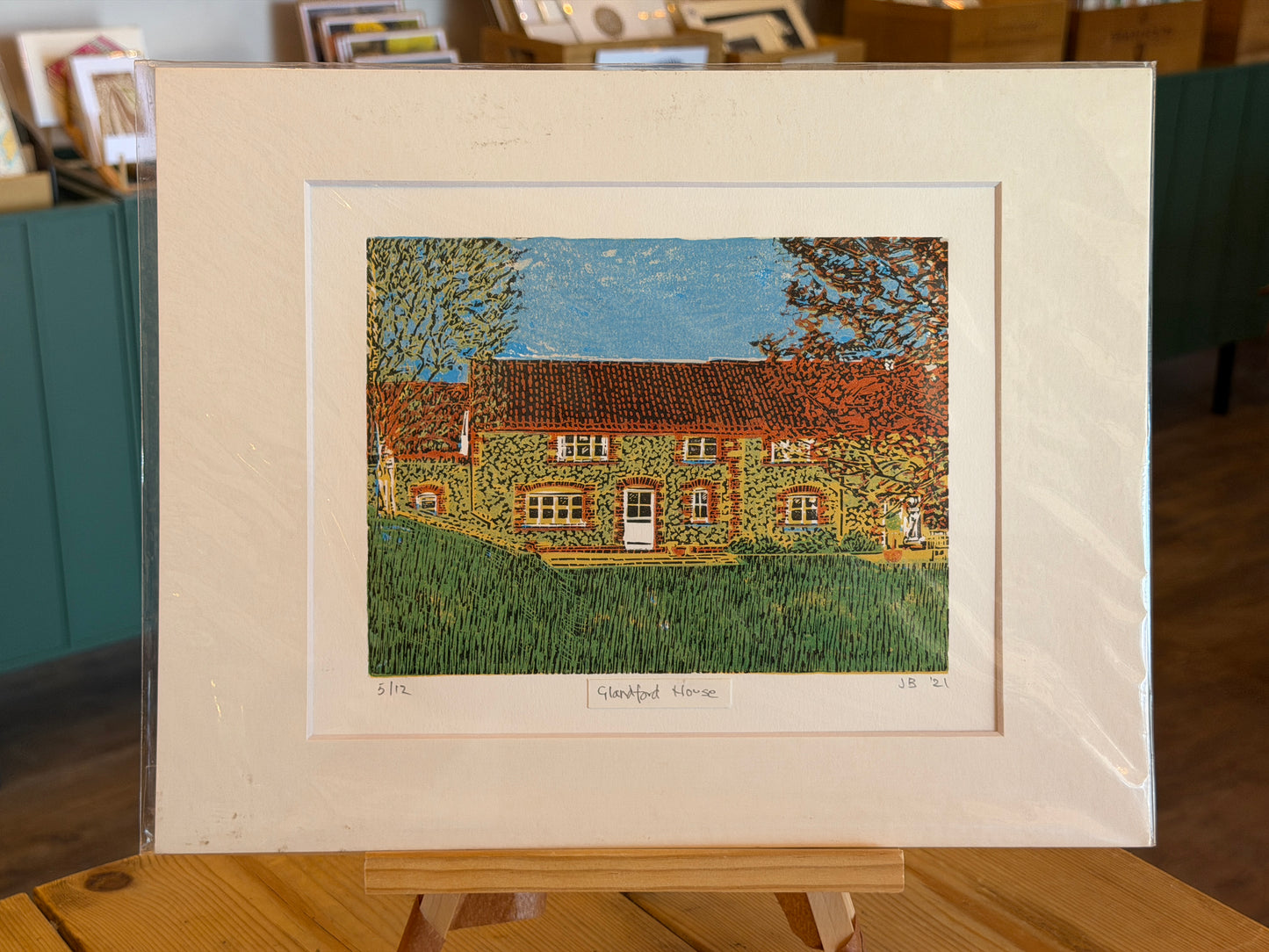 Glandford House-Print