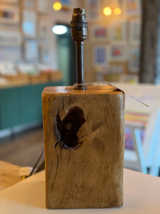 Driftwood lamp base (No.56)