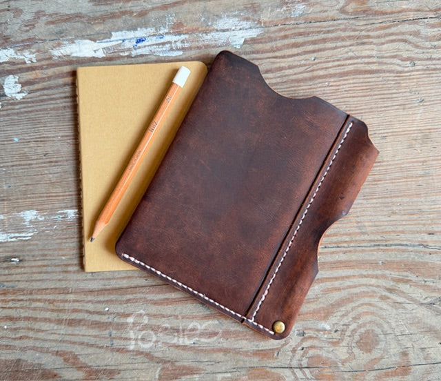 Handmade Leather Field Notes and pencil slip case