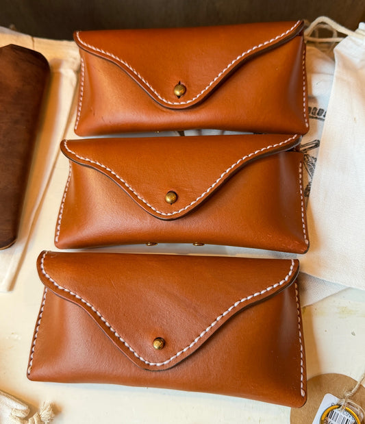 Heavyweight Handmade Leather Sunlasses Case