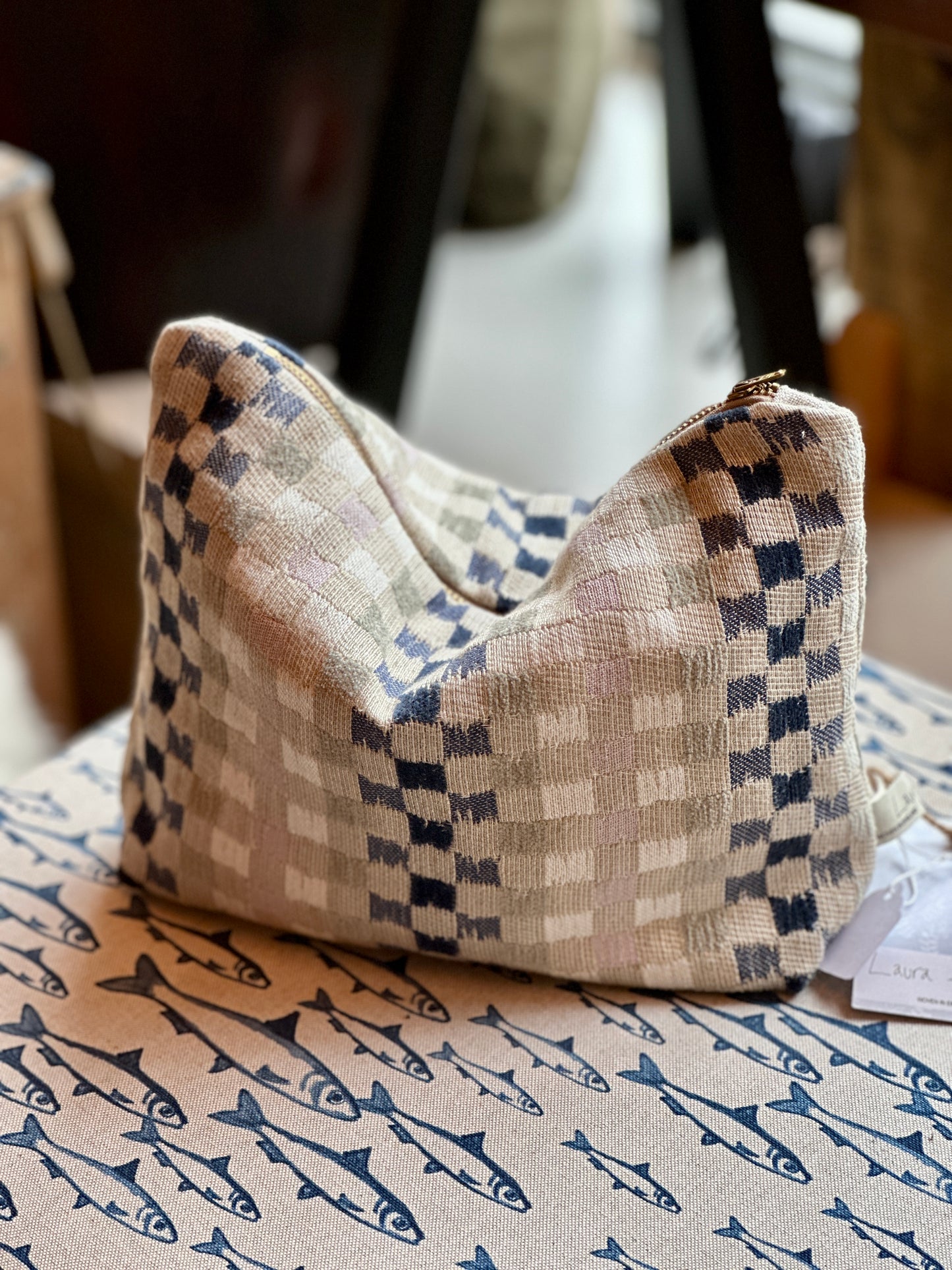 Woven Wash Bag