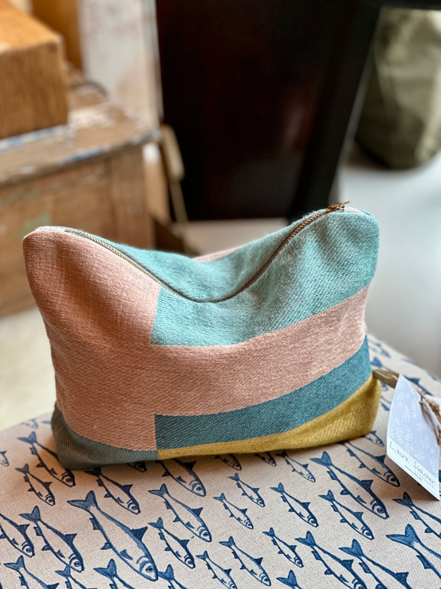 Woven Wash Bag