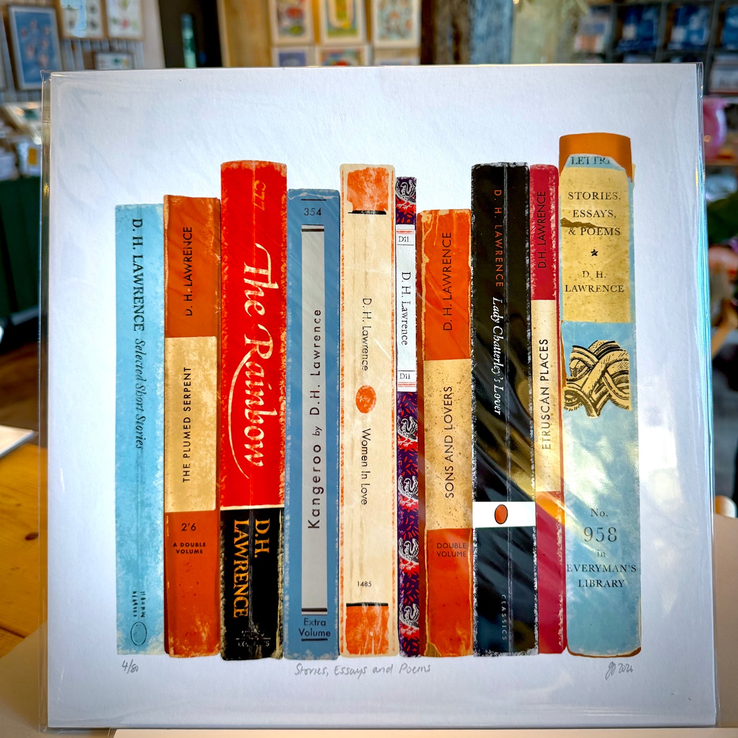 Stories, Essays & Poems - Limited Edition Giclee Art Print