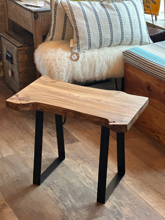 Locally Sourced Elm Table